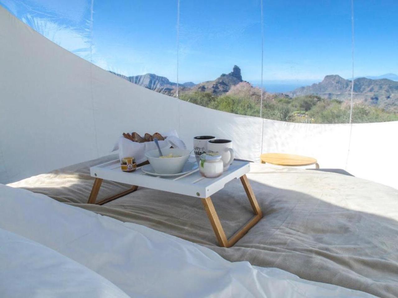Bubbletent Canarias Finca La Isa Hotel Tejeda  Luaran gambar